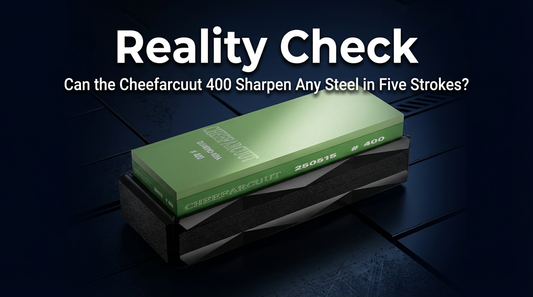 Reality Check: Can the Cheefarcuut 400 Sharpen Any Steel in Five Strokes?