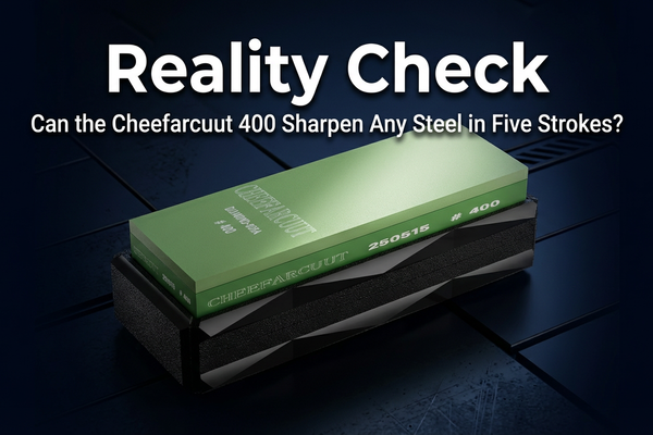 Reality Check: Can the Cheefarcuut 400 Sharpen Any Steel in Five Strokes?