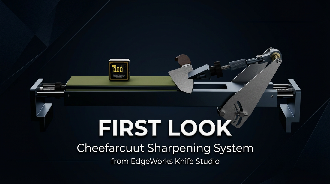 First Look: Cheefarcuut Sharpening System - from EdgeWorks Knife Studio
