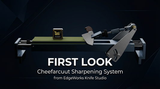 First Look: Cheefarcuut Sharpening System - from EdgeWorks Knife Studio