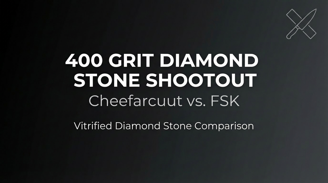 Cheefarcuut 400 vs FSK 400 on ZDP189 - from EdgeWorks Knife Studio