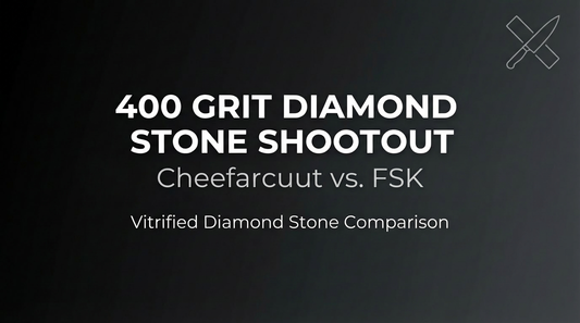 Cheefarcuut 400 vs FSK 400 on ZDP189 - from EdgeWorks Knife Studio