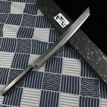japanese Sakimaru Yanagiba 360mm sakai takayuki chef's knife Zangetsu  sashimi kitchen knife Ginsan steel