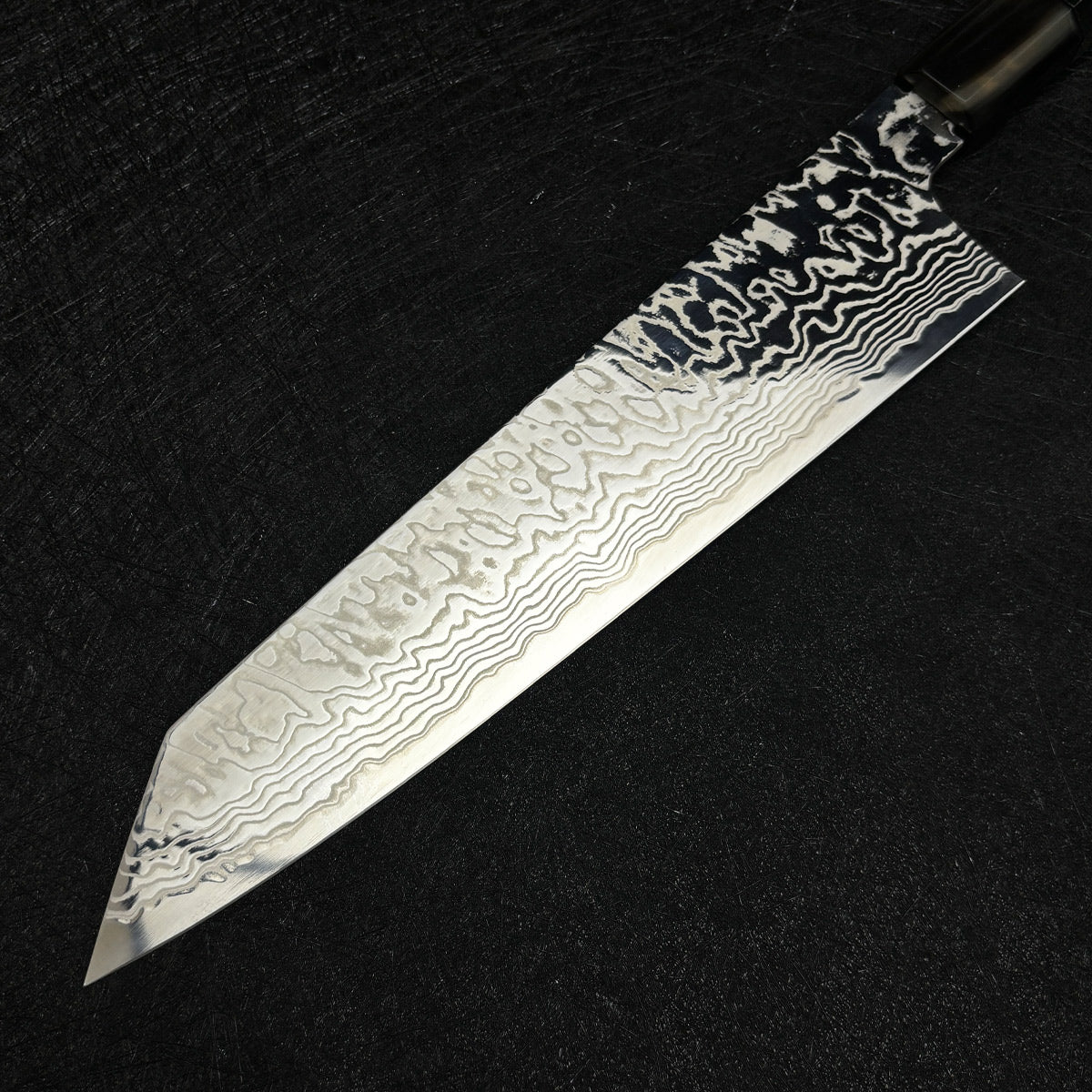 japanese chef knife 240mm kitchen knife Hatsukokoro kiritsuke gyuto damascus cooking knife FAXR2 powder  steel
