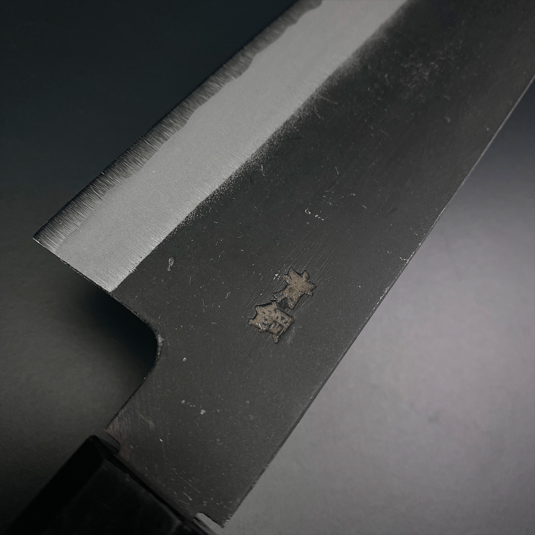 japanese chef knife 240mm kitchen kinfe hatsukokoro  gyuto Aosagi cooking knife blue 2 carbon steel