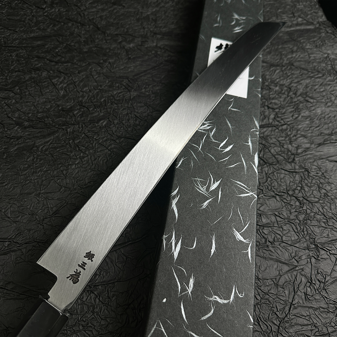 japanese Sakimaru Yanagiba 360mm sakai takayuki chef's knife Zangetsu  sashimi kitchen knife Ginsan steel