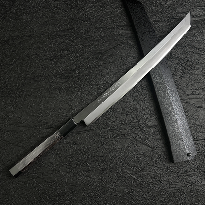 japanese Sakimaru Yanagiba 360mm sakai takayuki chef's knife Zangetsu  sashimi kitchen knife Ginsan steel