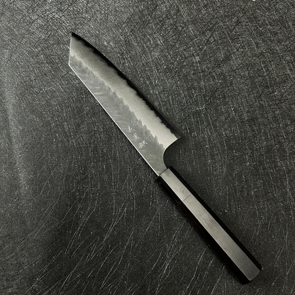 Japanese 170mm bunka knife Yoshimi Kato handmade AS steel Tsuchime finished kitchen knife