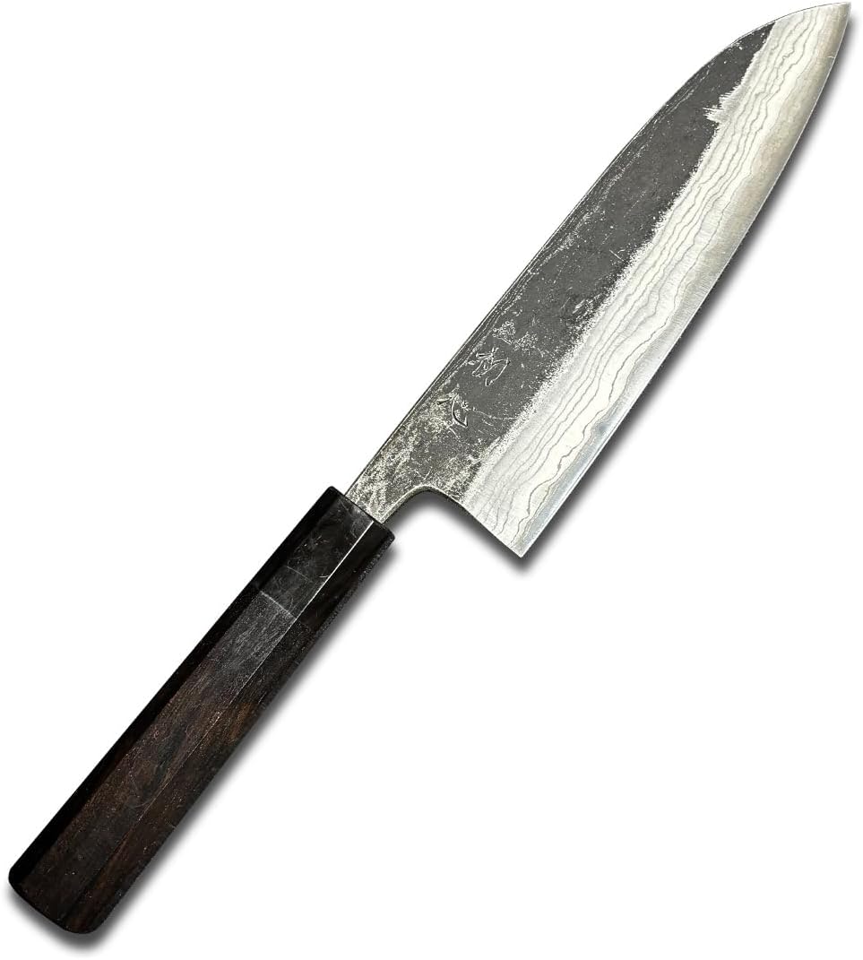 Japanese Hatsukokoro gyuto knife 210mm blade length Aogami#2 blue carbon steel Damascus kitchen knife Kumokage chefs knife (Gyuto knife)