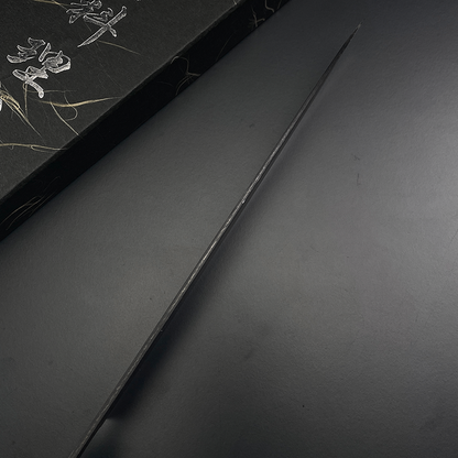 japanese chef knife 240mm kitchen kinfe hatsukokoro  gyuto Aosagi cooking knife blue 2 carbon steel