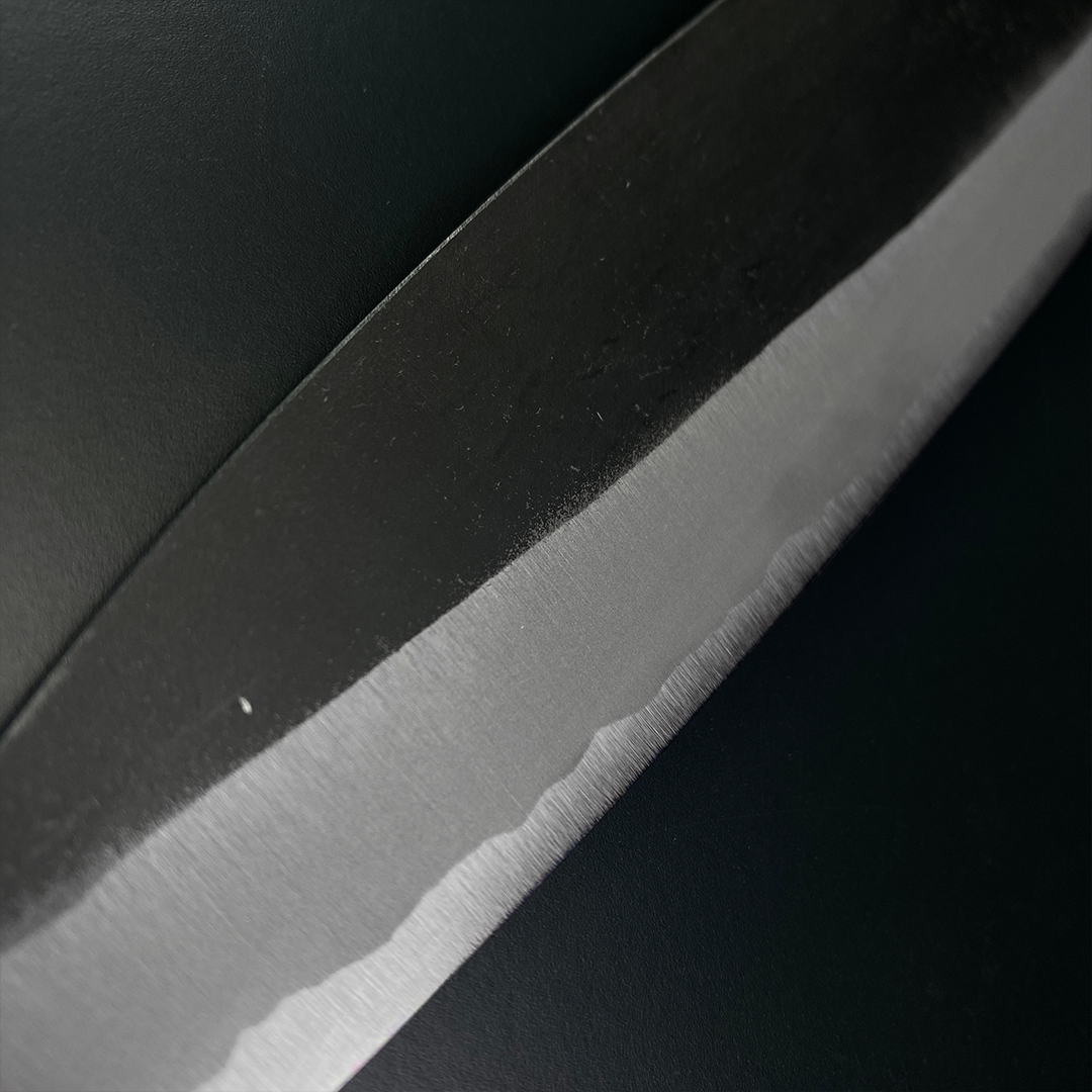 japanese chef knife 240mm kitchen kinfe hatsukokoro  gyuto Aosagi cooking knife blue 2 carbon steel
