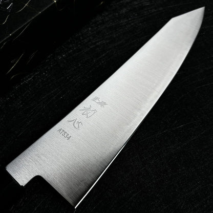 Japanese Hatsukokoro kiritisuke gyuto knife 210mm blade length ATS34 stainless steel kitchen knife 3-layer chefs knife