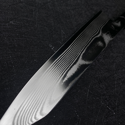 japanese chef knife 210mm kitchen hatsukokoro kiritsuke gyuto Ginsou damascus cooking knife ginsan stainless steel