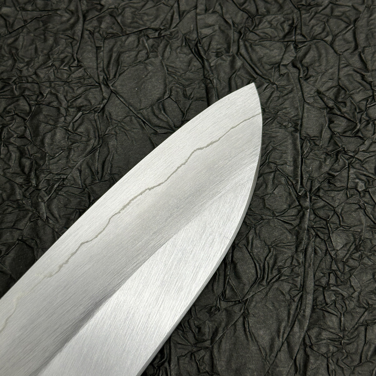 Japanese kitchen knife 180mm santoku cooking knife Satoshi Nakagawa  ginsan stainless steel