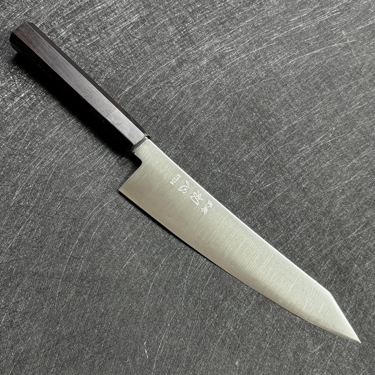 Japanese Hatsukokoro kiritisuke gyuto knife 210mm blade length ATS34 stainless steel kitchen knife 3-layer chefs knife