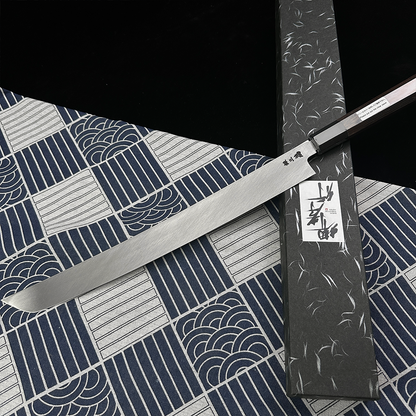 japanese Sakimaru Yanagiba 360mm sakai takayuki chef's knife Zangetsu  sashimi kitchen knife Ginsan steel