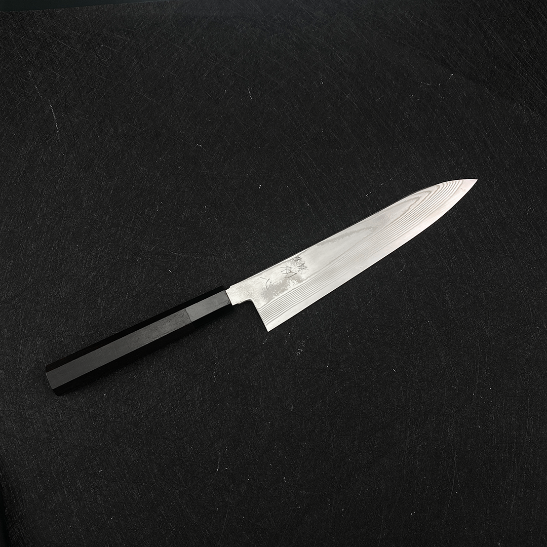japanese chef knife 210mm kitchen hatsukokoro gyuto Ginsou cooking knife ginsan stainless steel