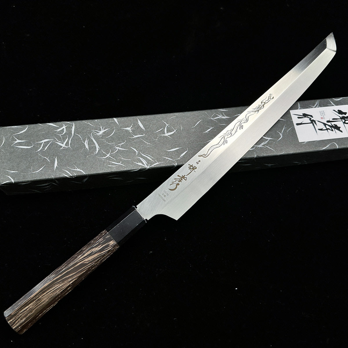 japanese Sakimaru Yanagiba 300mm sakai takayuki chef's knife SHO-RYU  sashimi kitchen knife VG10 honyaki knife