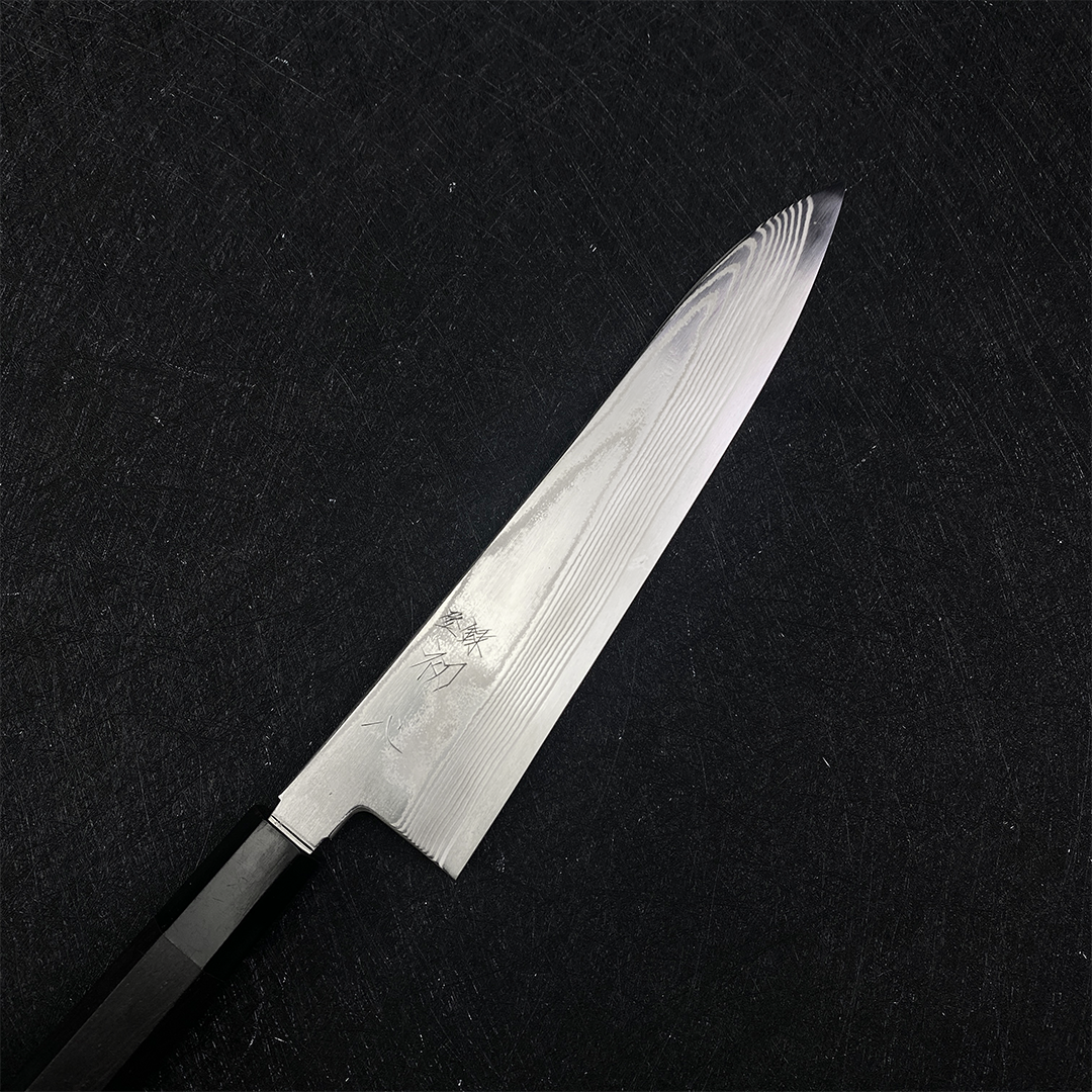 japanese chef knife 210mm kitchen hatsukokoro gyuto Ginsou cooking knife ginsan stainless steel