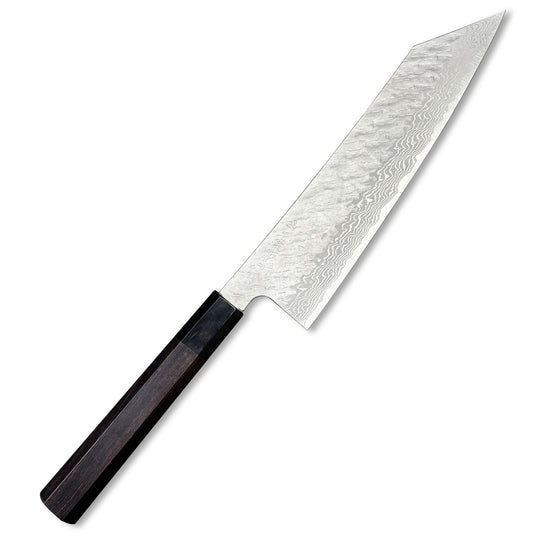Japanese chef's knife Nigara VG10 Damascus Tsuchime Gyuto knife 240mm sharpknives Kiritsuke gyuto knife 240mm（9.4inch）  Double edged