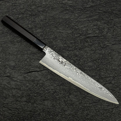 Japanese Makoto Tanaka gyuto knife 240mm  Damascus R2/SG2 powder steel chef's knife